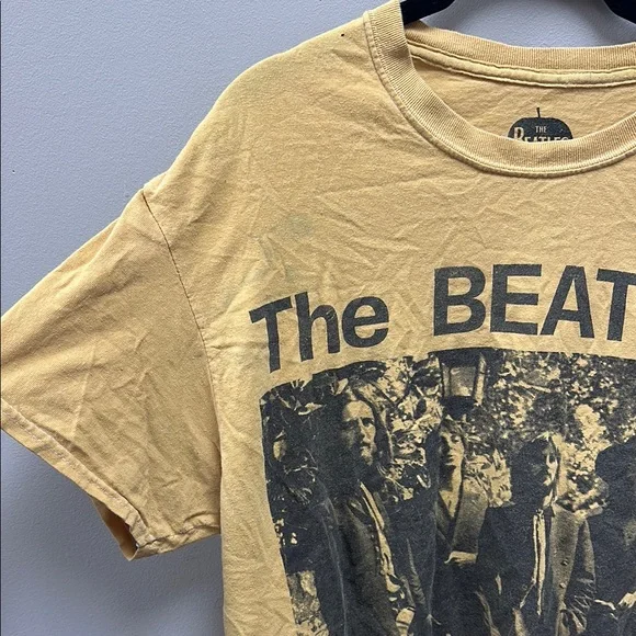 The Beatles Apple Corps Yellow Tee - Picture 3 of 7